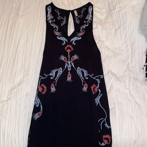 Free People flowy printed summer dress